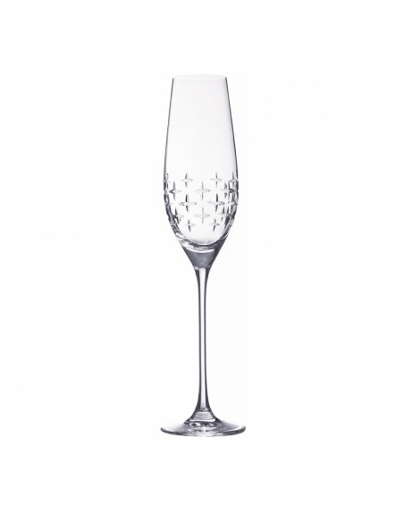 Set de 6 Copas de Champaña Newport Twist