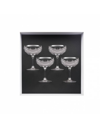 Set de 4 Copas para Cóctel Newport Twist