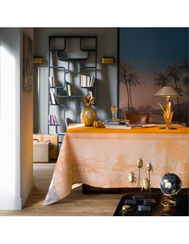 Mantel Crosiere Sur Le Nil - Naranja