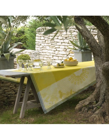 Mantel Jardin D'Orient - Amarillo