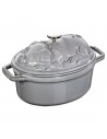 Olla La Cocotte Ovalada - Gris