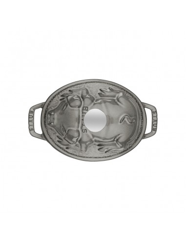 Olla La Cocotte Ovalada - Gris