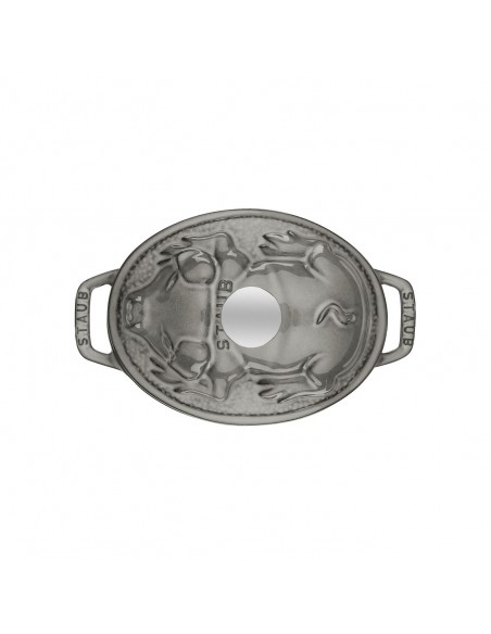 Olla La Cocotte Ovalada - Gris