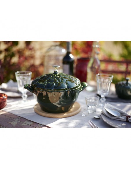 Olla La Cocotte Verde - Alcachofa