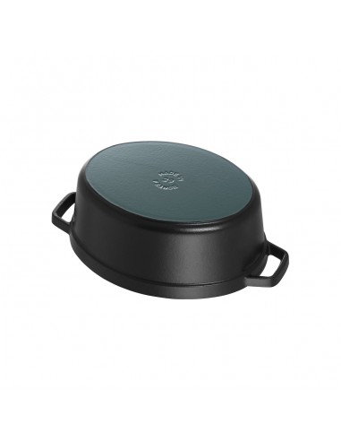 Olla Ovalada La Cocotte - Negra Mate