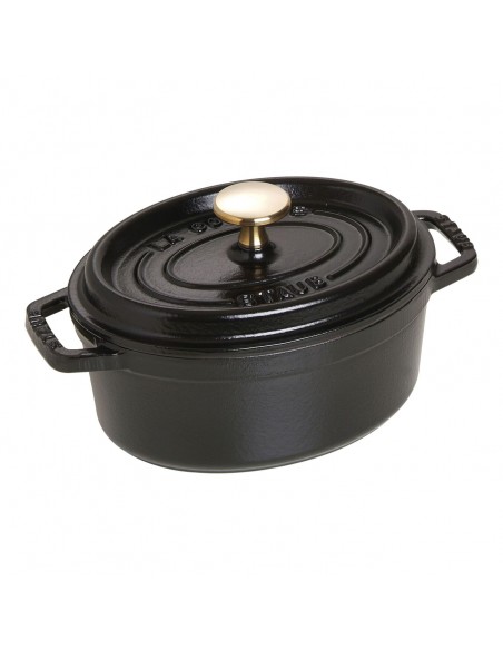 Olla Ovalada La Cocotte - Negra Mate
