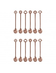 Set de 12 Cucharitas Oriental Living - Cobre