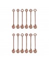 Set de 12 Cucharitas Oriental Living - Cobre