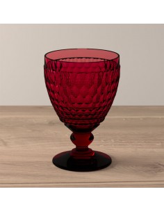 Set de 4 Copa de Agua Boston Rojo