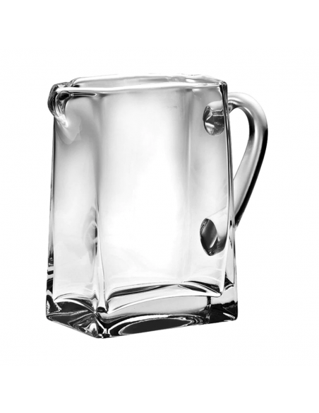 Jarra de Cristal Rectangular