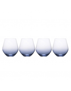 Set de 4 Vasos de Vino Gianna - Azul