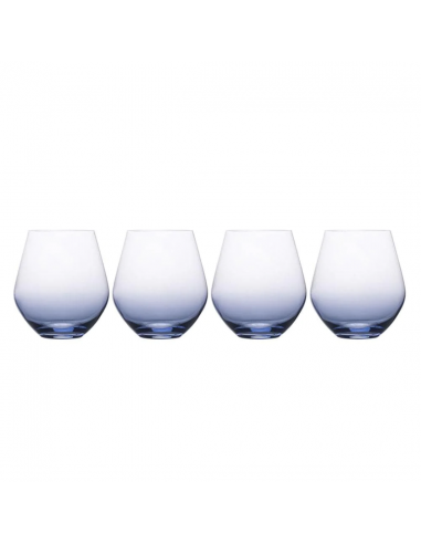 Set de 4 Vasos de Vino Gianna - Azul