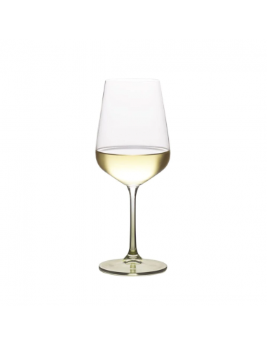Set de 4 Copas de Vino Blanco Gianna - Verde