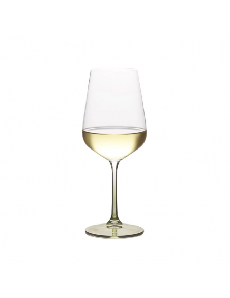 Set de 4 Copas de Vino Blanco Gianna - Verde
