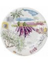 Set de 4 Platos de Postre Provence