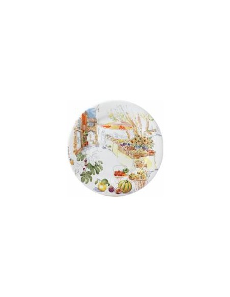 Set de 4 Platos de Postre Provence