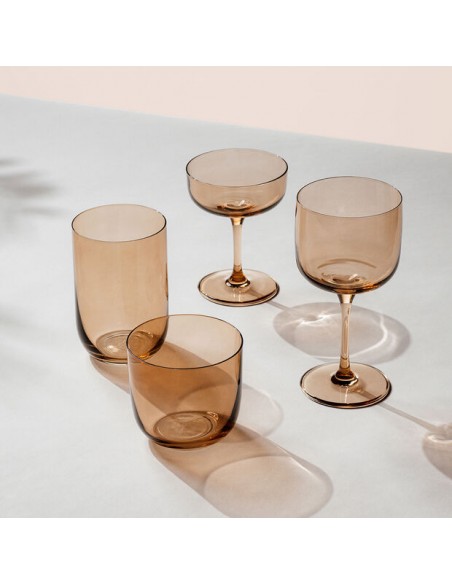 Set de 2 Vasos Cortos Like - Clay