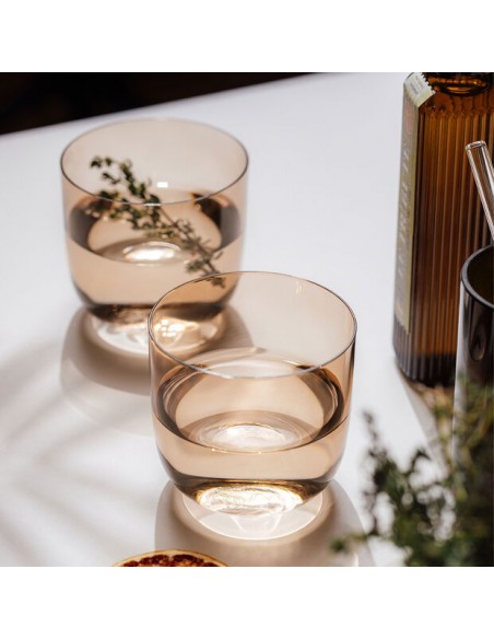 Set de 2 Vasos Cortos Like - Clay