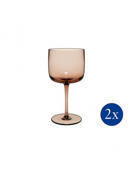 Set de 2 Copas de Vino Like - Clay