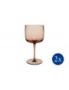 Set de 2 Copas de Vino Like - Clay