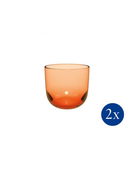 Set de 2 Vasos Cortos Like - Apricot