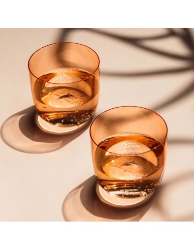 Set de 2 Vasos Cortos Like - Apricot