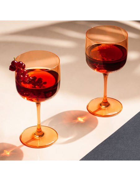 Set de 2 Copas de Vino Like - Apricot