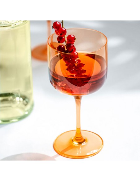 Set de 2 Copas de Vino Like - Apricot