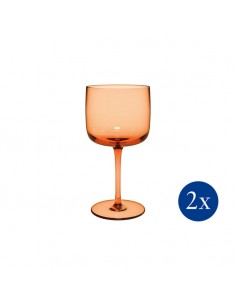 Set de 2 Copas de Vino Like - Apricot