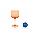 Set de 2 Copas de Vino Like - Apricot
