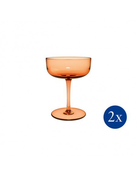 Set de 2 Copas de Champaña Like - Apricot