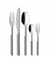 Set de 24 Cubiertos S+ Taupe