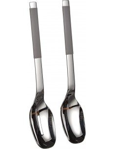 Set de 2 Cubiertos de Ensalada S+ Taupe