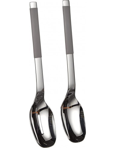 Set de 2 Cubiertos de Ensalada S+ Taupe