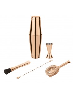 Set de Utensilios para Bar Boston - Cobre