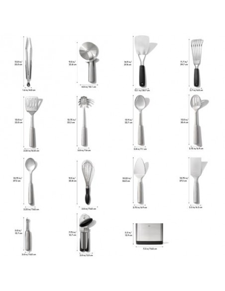 Set de 15 Cubiertos para Servir