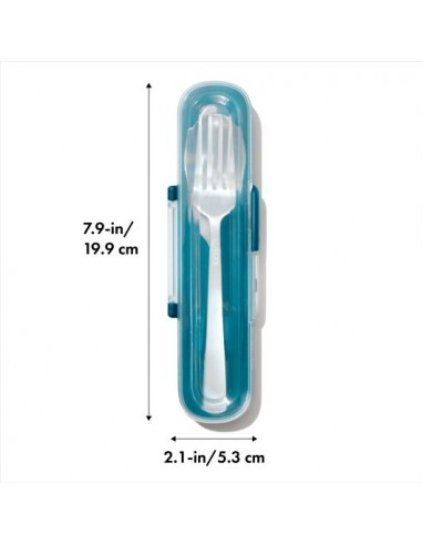 Set de 3 Cubiertos con Estuche