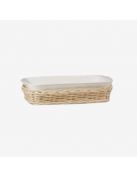 Set de Pyrex con Canasta Midollino