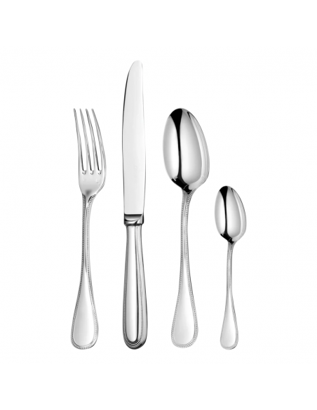 Set de 48 Cubiertos Perles - Acero