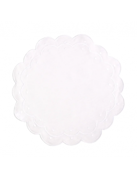 Individual Lunares - Blanco