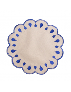 Individual de Gotas Azules