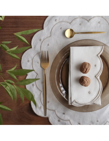 Servilleta Lunares - Beige