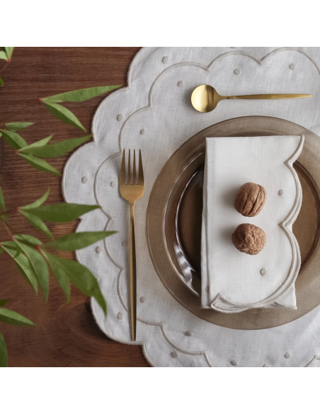 Servilleta Lunares - Beige