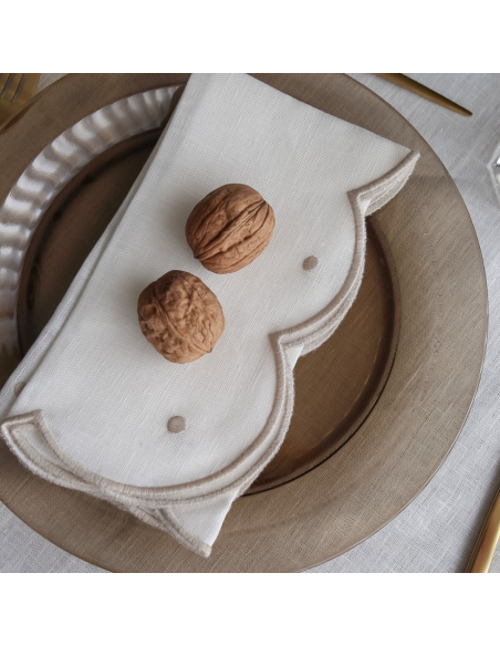 Servilleta Lunares - Beige