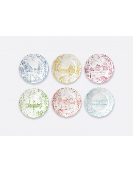 Set de 6 Platos Llano Tout Paris