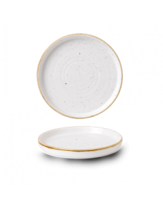 Plato Cebado Stonecast - Blanco
