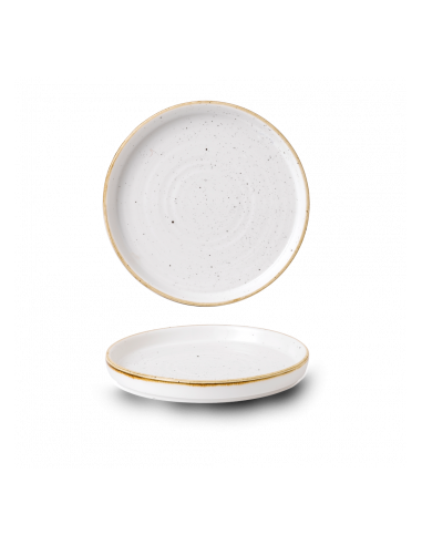 Plato Cebado Stonecast - Blanco