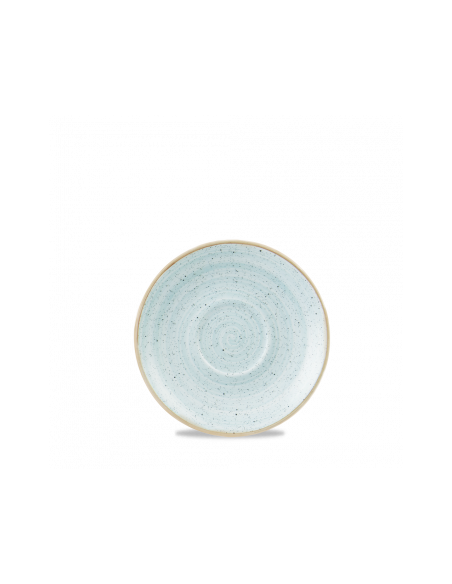 Platillo para Cappuccino Stonecast - Azul Claro