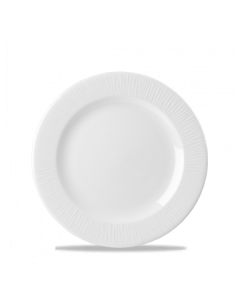 Plato de Postre Bamboo - Blanco