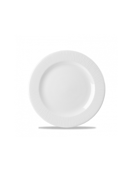 Plato de Postre Bamboo - Blanco
